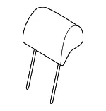 Headrest - Mazda (c25088240a02) - view 3