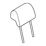 Headrest - Mazda (c31588240a02) - view 3