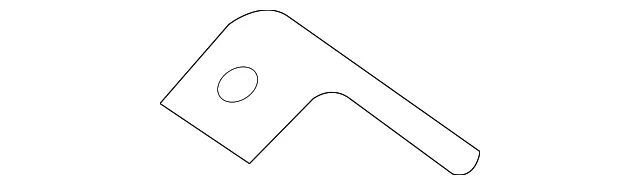 Instrument Panel Air Bag Bracket - Mazda (c51360a11)