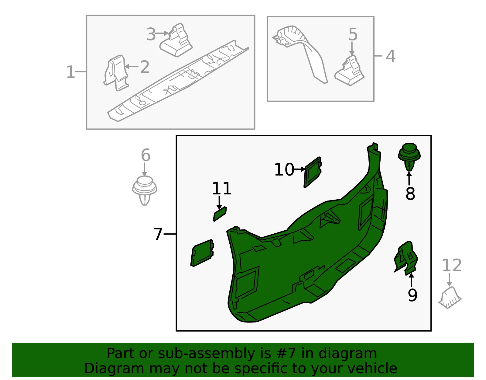 Lift-Gate Trim - Mazda (c51368960b) - view 2