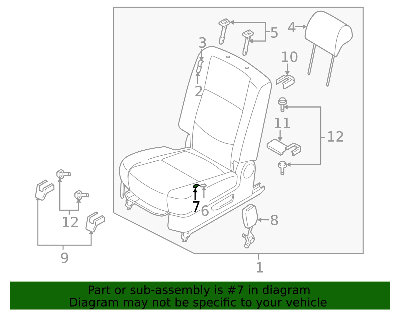 Seat Cover - Mazda (cc438826102) - view 2
