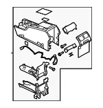 Center Console - Mazda (cd8464420f02) - view 3