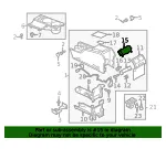 Console Air Vent - Mazda (cd846491x34) - view 4