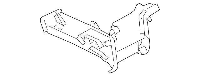 Instrument Panel Air Duct - Mazda (cd8464941)