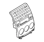Instrument Panel Bezel - Mazda (cd8466ah0) - view 3