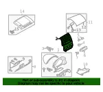 Instrument Panel Bezel - Mazda (cd8466ah0) - view 4