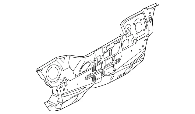 Lower Dash Panel - Mazda (ce1353400b)