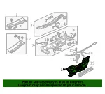 Lower Dash Panel - Mazda (ce1353400b) - view 4