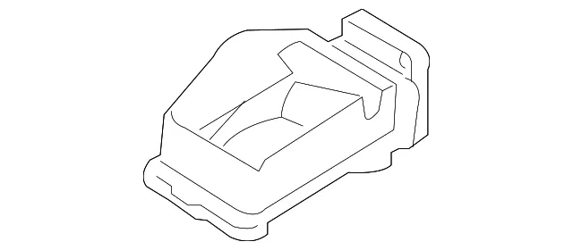 Instrument Panel Air Duct - Mazda (ce4961a07)