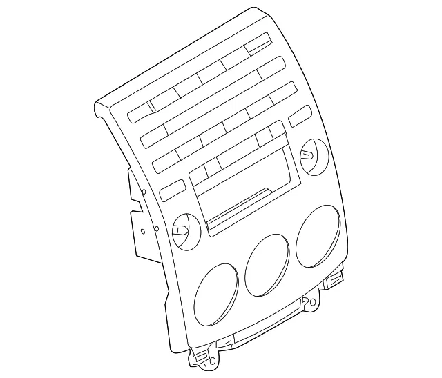Instrument Panel Bezel - Mazda (ce5066ah0)