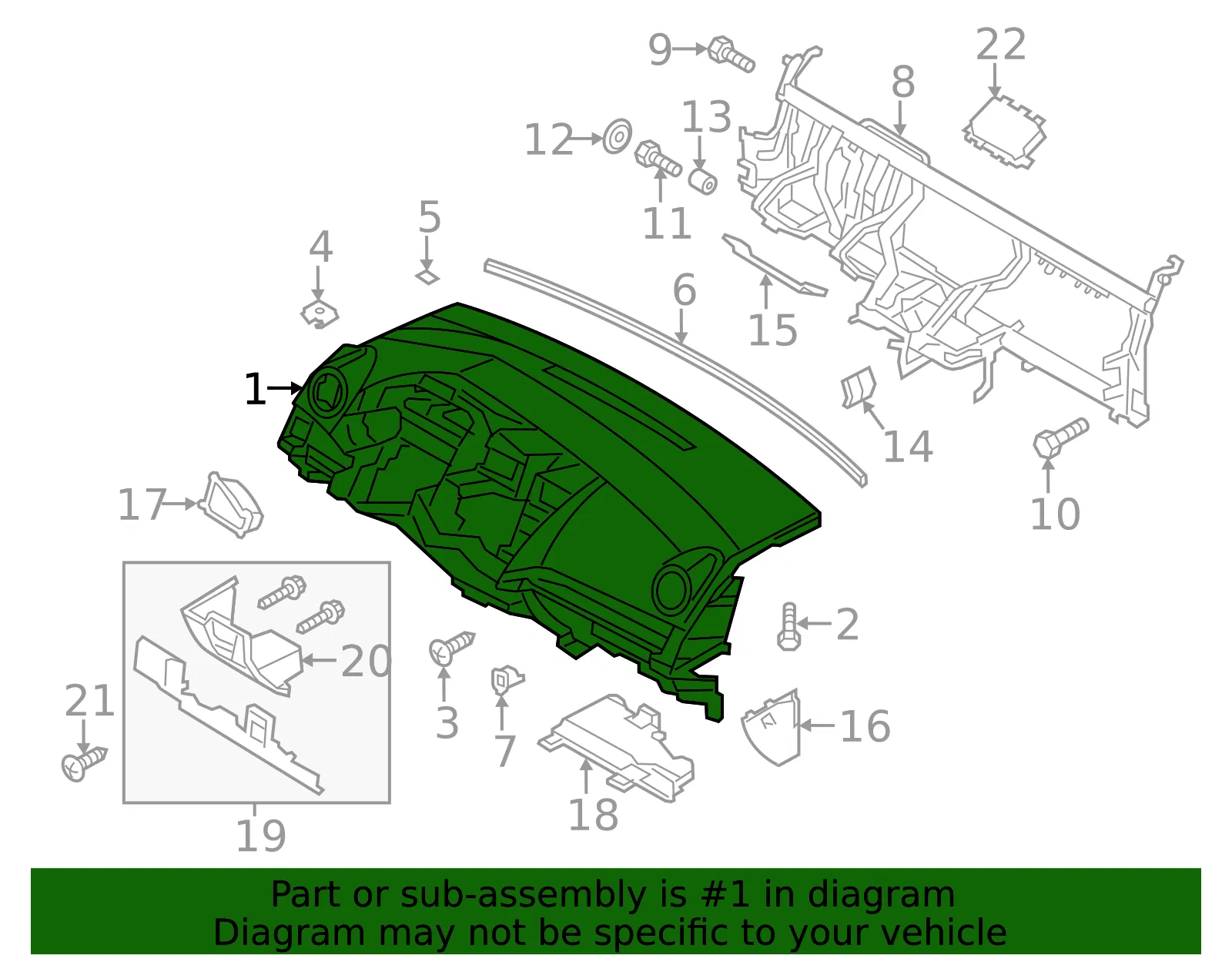 Instrument Panel - Mazda (cg3660400d) - view 2