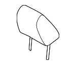 Headrest - Mazda (cg6688140a02) - view 3