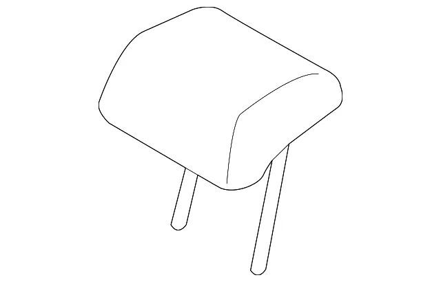 Headrest, Outer - Mazda (d10b8824005)