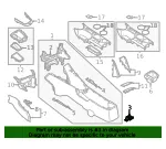 Console Bracket - Mazda (d10s64416) - view 4