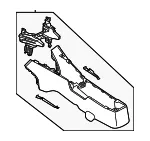 Center Console - Mazda (d10v64420d02) - view 3