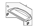 Package Tray Trim - Mazda (d65168310c02) - view 3