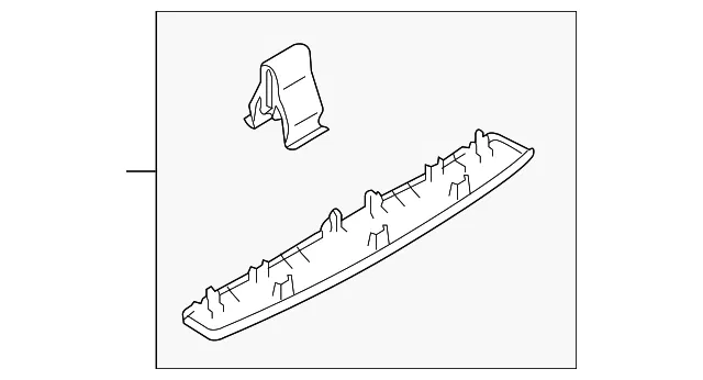 Lift-Gate Trim - Mazda (d65168930b)