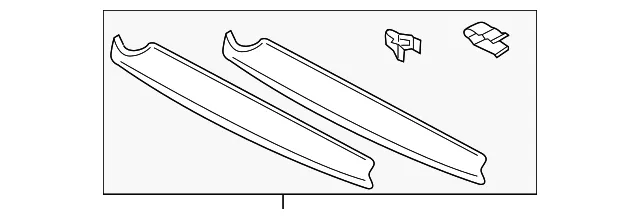 Instrument Panel Trim Panel - Mazda (db2h55210a02)