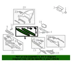 Instrument Panel Trim Panel - Mazda (db2h55210a02) - view 4