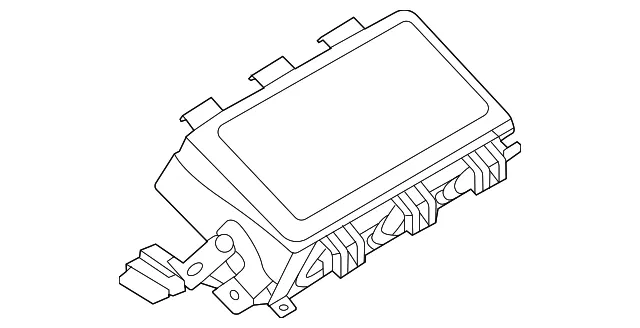 Instrument Panel Air Bag - Mazda (db4f57k50)