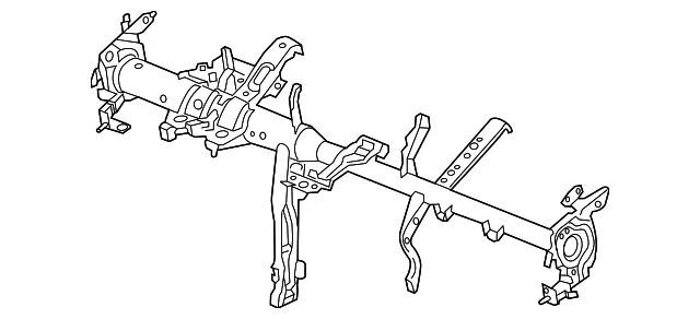 Instrument Panel Cross-Member - Mazda (db4g60420e)