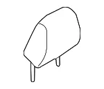 Headrest - Mazda (dd5s8814005) - view 3
