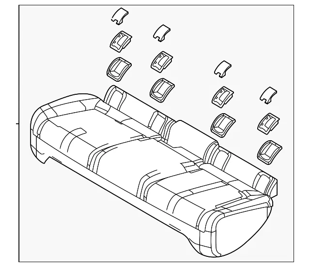 Cushion Assembly - Mazda (ddaj5720039)