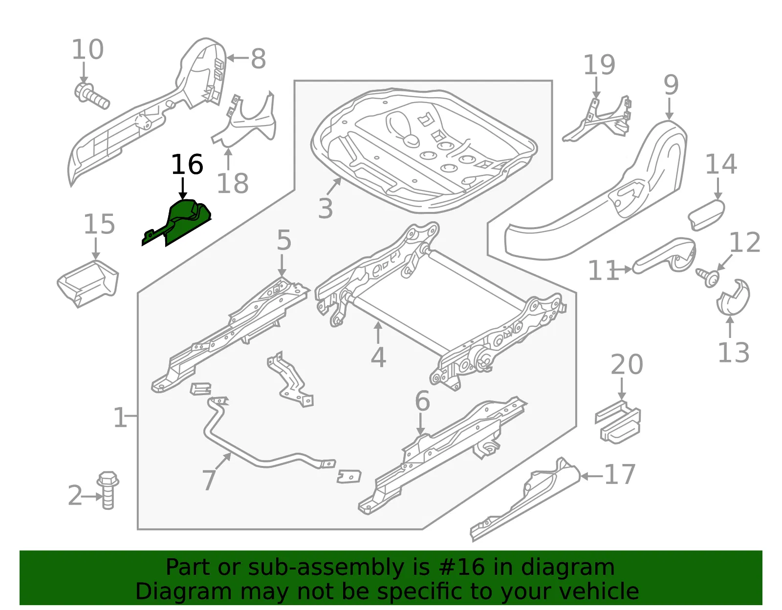 Cushion - Mazda (df718806002) - view 2