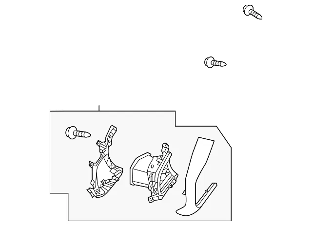 Instrument Panel Trim Panel - Mazda (dgh95513002)