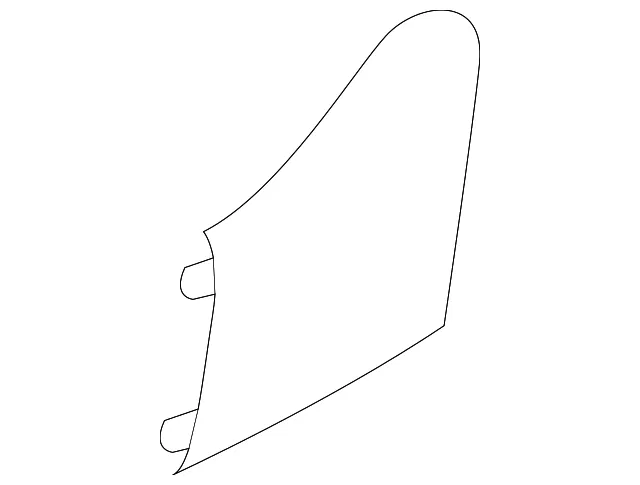 Seat Belt Anchor Plate Cover - Mazda (dgh95709602)