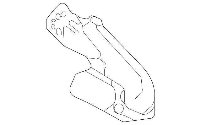 Instrument Panel Air Duct - Mazda (dgh961164a)