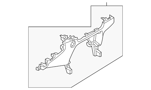 Instrument Panel Trim Panel - Mazda (dgh964270)