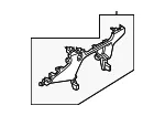 Instrument Panel Trim Panel - Mazda (dgh964270) - view 3