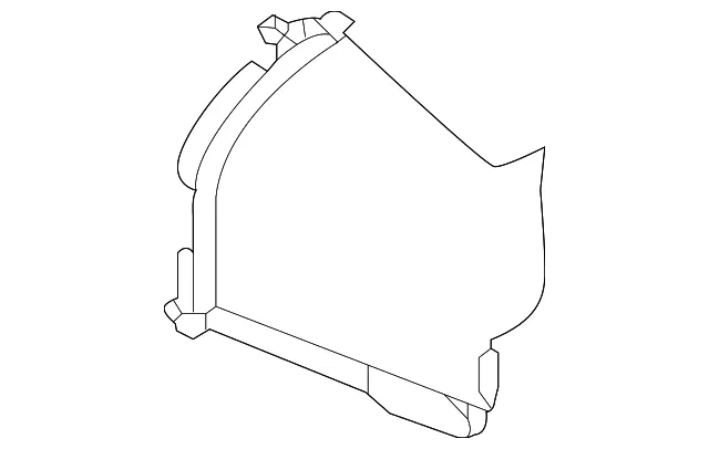 Instrument Panel Side Cover - Mazda (dgh964950)
