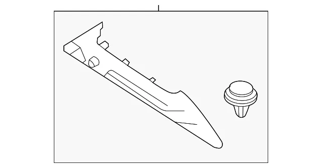 Trim(R) Trunk Side Upper - Mazda (dgh96884zb02)
