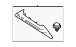 Trim(R) Trunk Side Upper - Mazda (dgh96884zb02) - view 3