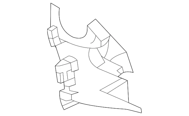 Seat Back Recliner Adjustment Mechanism Cover - Mazda (dgh9881f702)
