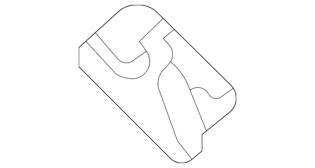 Seat Belt Guide - Mazda (dgh9882m702)
