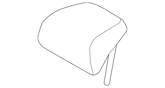 Headrest, Center - Mazda (dgh98834002)