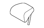 Headrest, Center - Mazda (dgh98834002) - view 3