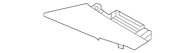 Instrument Panel Side Cover - Mazda (dgj16072002)