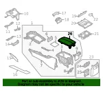 Console Armrest - Mazda (dgj264450a12) - view 4