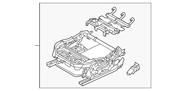 Power Unit(L) Front Seat - Mazda (dgj388af0a)