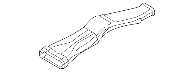 Instrument Panel Air Duct - Mazda (dgj4618a2a)