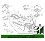 Console Panel - Mazda (dgj56447002) - view 4
