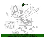 Headrest - Mazda (dgj58814003) - view 4