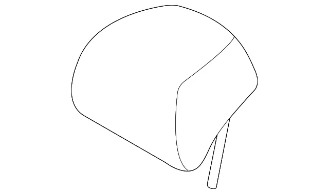 Headrest, Outer - Mazda (dgj58824002)