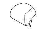 Headrest, Outer - Mazda (dgj58824002) - view 3