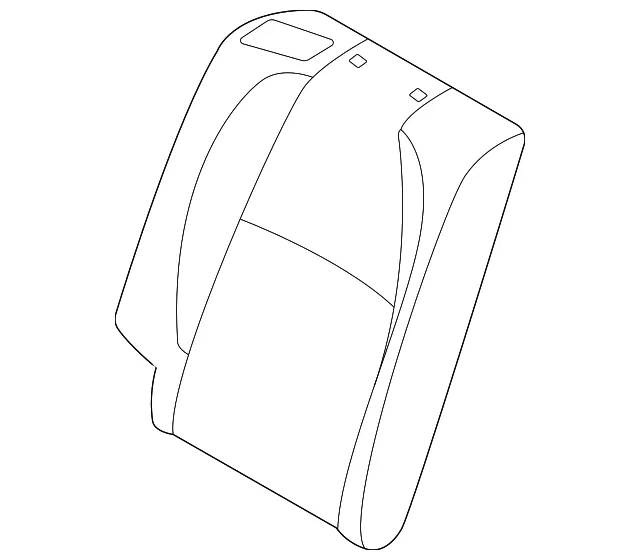 Seat Back Cover - Mazda (dgj58840102)