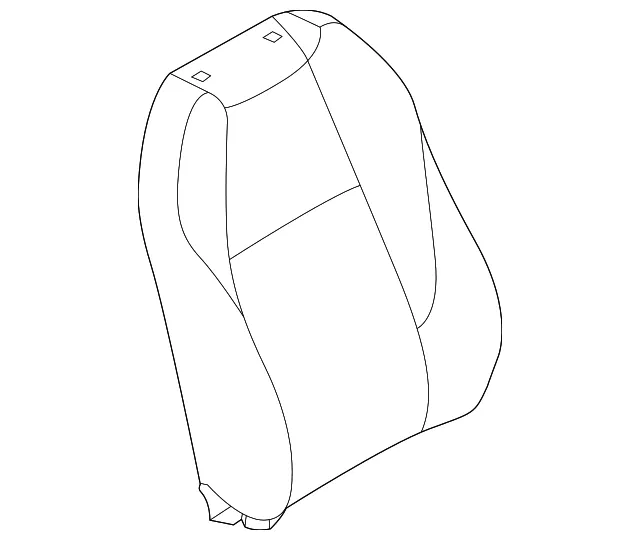 Seat Back Cover - Mazda (dgj68813127)